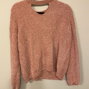 Pink oversized sweater